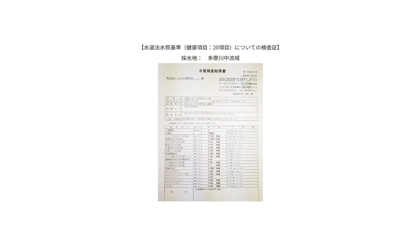 携帯型浄水器 mizu-Q PLUS